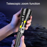 XHP360 Led Flashlight 26650 Rechargeable Torch Usb Powerful Tactical-TI00762-Veeddydropshipping